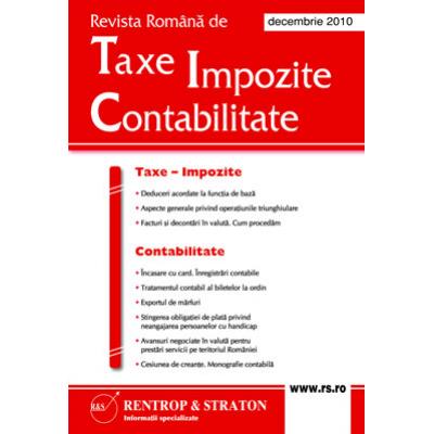 Revista Romana de Taxe Impozite Contabilitate - abonament 12 aparitii